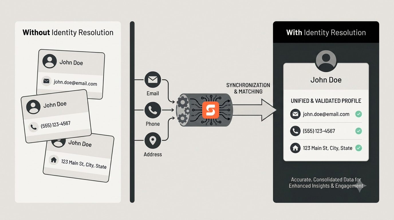 Duplicate customer records caused by unmatched ServiceTitan and HubSpot identifiers